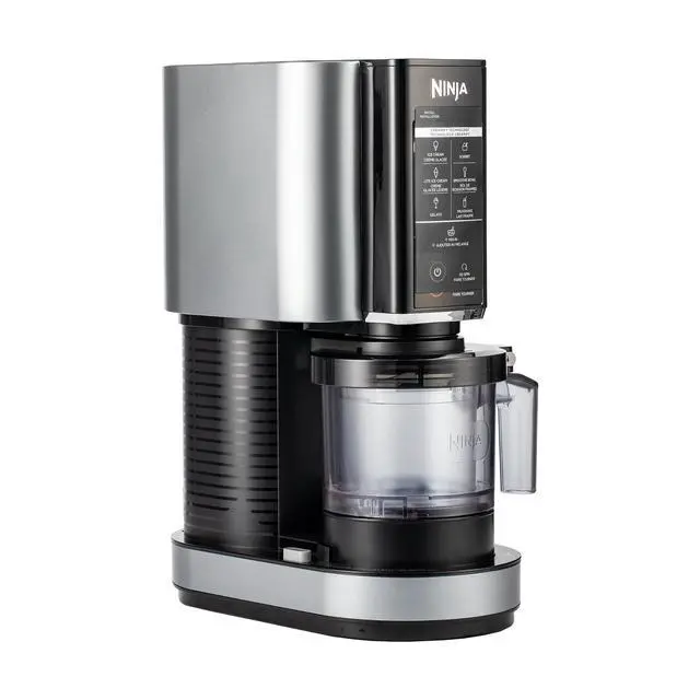 Alt view image 3 of 4 - Ninja NC301 CREAMi Ice Cream Maker, for Gelato, Mix-ins, Milkshakes, Sorbet, Smoothie Bowls & More, 7 One-Touch Programs, with (2) Pint Containers & Lids, Compact Size, Perfect for Kids, Silver