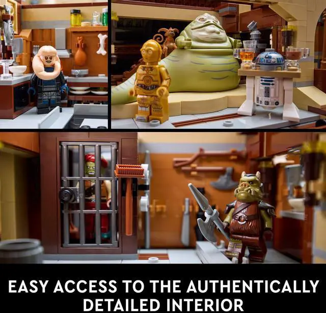 Alt view image 3 of 3 - LEGO Star Wars Jabba's Sail Barge Building Sets for Adults - Star Wars Ship Collectibles Set for Fans - 3,942 Piece Display - Gifts for Men & Women - 75397