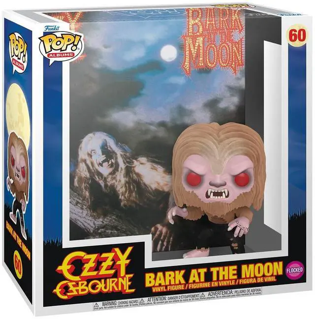 Alt view image 2 of 4 - Funko Pop! Albums: Ozzy Osbourne - Bark at The Moon - Flocked - Collectable Vinyl Figure - Gift Idea - Official Merchandise - Toys for Kids & Adults - Music Fans - Model Figure for Collectors