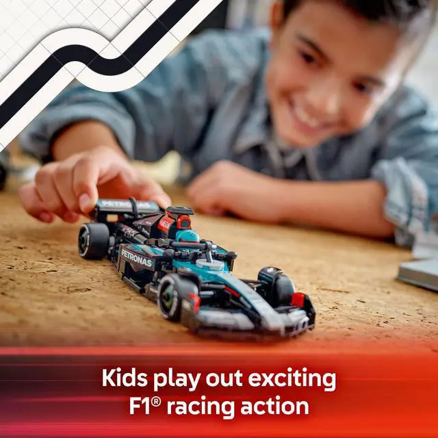 Alt view image 4 of 4 - LEGO Speed Champions Mercedes-AMG F1 W15 Race Car Toy - Building Set for Kids, Boys & Girls, Ages 10+ - Toy Car for F1 Fans - Gift Idea for Birthday - 77244
