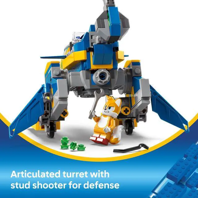 Alt view image 4 of 4 - LEGO Sonic The Hedgehog Cyclone vs. Metal Sonic - Building Toy for Kids, Boys and Girls, Ages 8+ - Mech Suit with Metal Sonic and Tails Minifigures for Pretend Play - Gift Idea for Birthdays - 77002