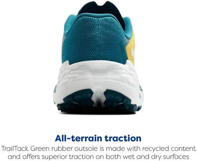 Alt view image 4 of 4 - Brooks Men's Catamount 4 Speed Trail Running Shoe - Quince/Celestial/Neo Ember - 8.5 Medium Multicoloured