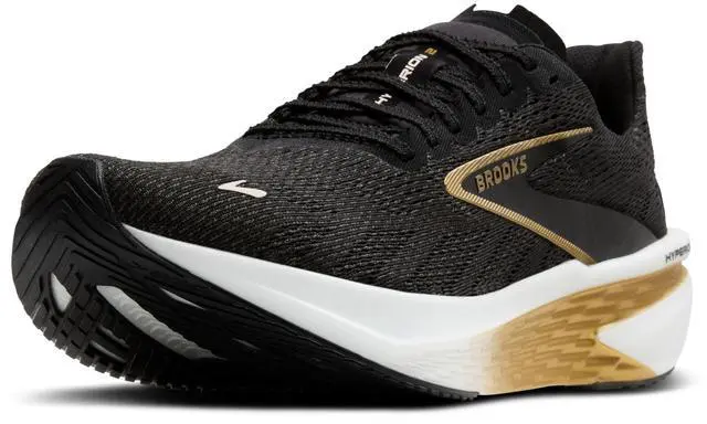 Main image of Brooks Mens Hyperion 2 Neutral Running Shoe - Black/Gold/Pink - 11 Medium