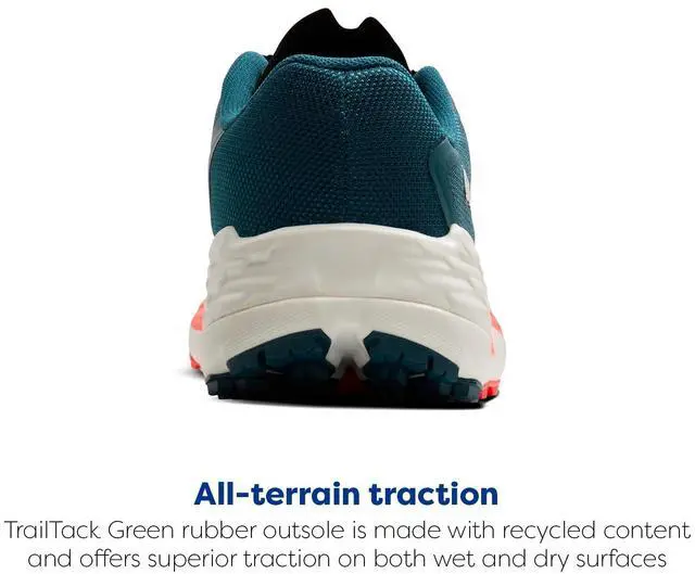 Alt view image 4 of 4 - Brooks Men's Catamount 4 Speed Trail Running Shoe - Legion Blue/Celestial/Flame - 14 Medium