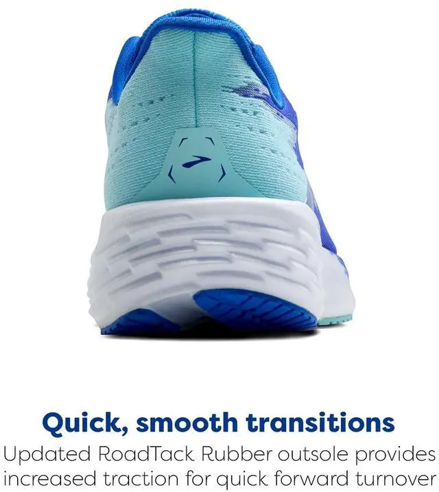 Alt view image 4 of 4 - Brooks Mens Launch 11 Neutral Running Shoe - Cobalt/Limpet Shell - 9.5 Medium