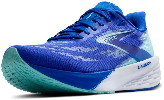 Alt view image 2 of 4 - Brooks Mens Launch 11 Neutral Running Shoe - Cobalt/Limpet Shell - 9.5 Medium