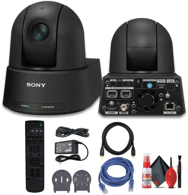 Main image of Sony SRG-A40 4K PTZ Camera with Built-In AI and 30x/40x Clear Image Zoom (Black)