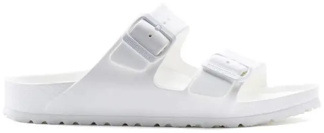 Alt view image 2 of 3 - Birkenstock Unisex Arizona Essentials EVA White Sandals - 40 N EU