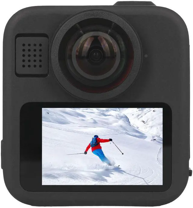 Main image of GoPro MAX2 - Waterproof 360 + Traditional Action Camera with Touch Screen, Spherical 8K Video, 29MP 360 Photos, Easy Replaceable Lenses, HyperSmooth Stabilization, 6 Microphones