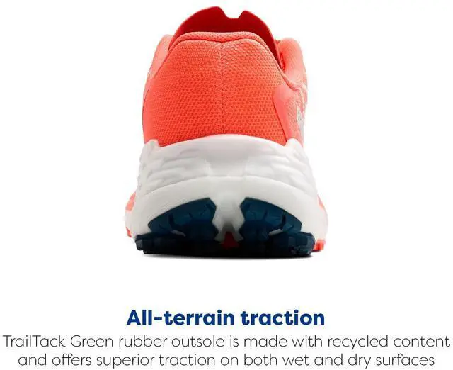 Alt view image 4 of 4 - Brooks Women's Catamount 4 Speed Trail Running Shoe - Bit of Blue/Flame/Legion Blue - 9 Medium