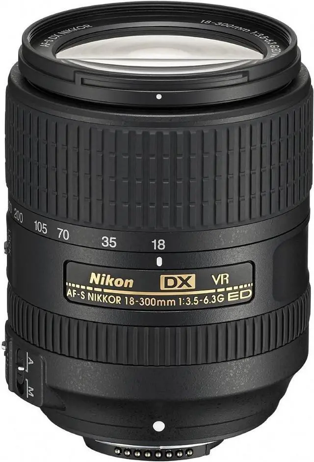 Nikon DX AF-S 18-300mm f/3.5-6.3G ED VR Professional SLR Lens