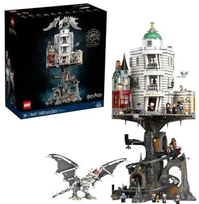 Alt view image 8 of 10 - LEGO Harry Potter 76417 Gringotts Wizarding Bank Collectors Edition