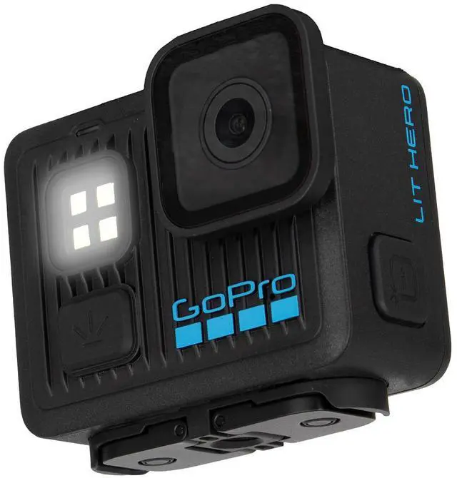 Alt view image 4 of 4 - GoPro LIT Hero - Lightweight, Compact, Waterproof Action Camera with Built-in Light, 4K60 Ultra HD Video, 12MP Photo, Touch Screen, HyperSmooth Stabilization