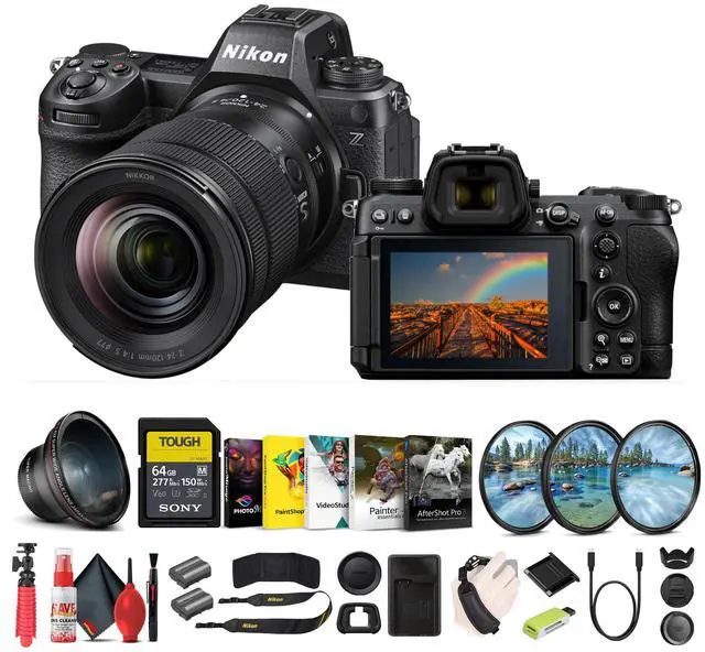 Main image of Nikon Z6III FX-format Mirrorless Camera With NIKKOR Z 24-120mm f/4 S Zoom Lens Bundle