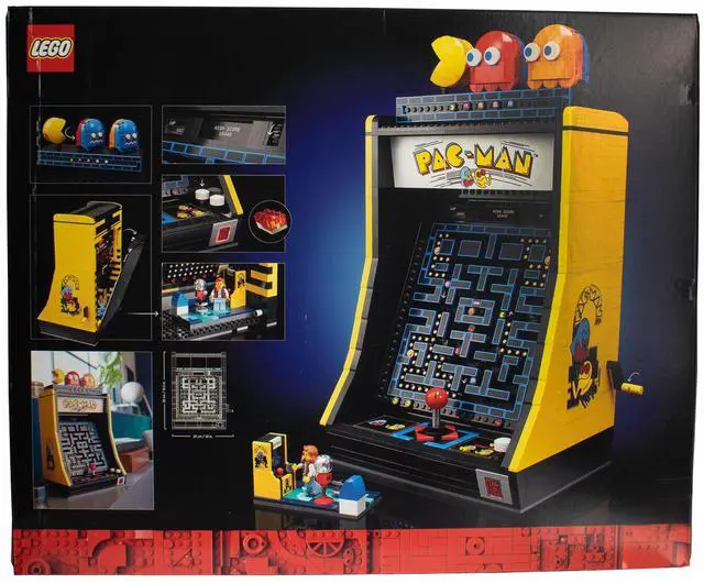 Alt view image 2 of 4 - LEGO Icons PAC-Man Arcade Building Kit, Build a Replica Model of a Classic Video Game, Nostalgic Gift for Fans of Retro Video Games and Retro Décor, Includes PAC-Man, Blinky and Clyde, 10323
