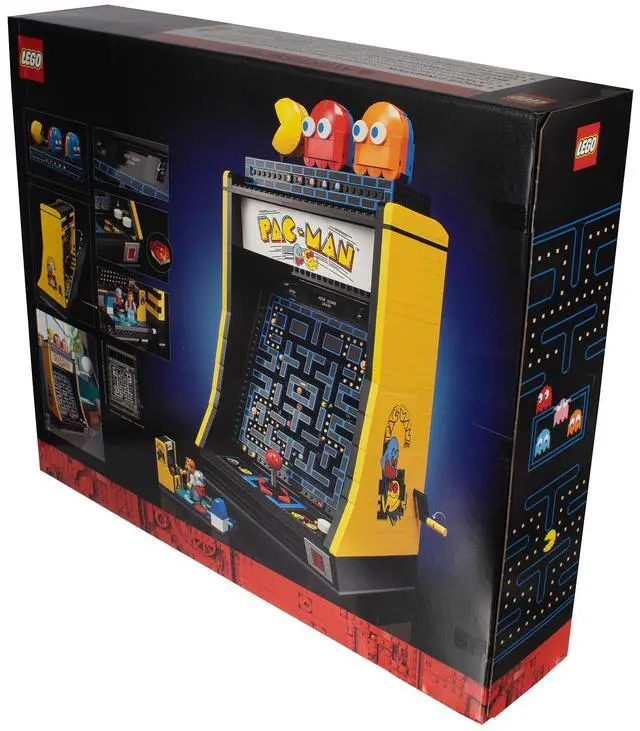 Alt view image 4 of 4 - LEGO Icons PAC-Man Arcade Building Kit, Build a Replica Model of a Classic Video Game, Nostalgic Gift for Fans of Retro Video Games and Retro Décor, Includes PAC-Man, Blinky and Clyde, 10323