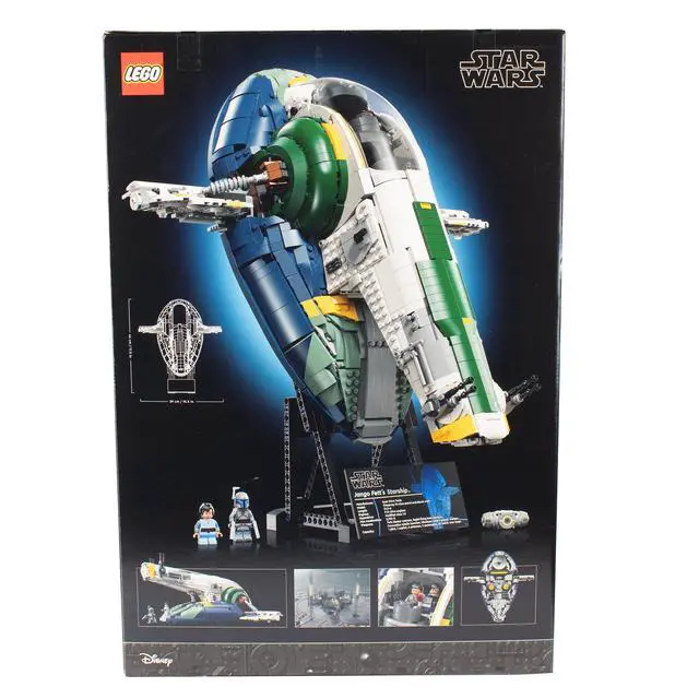 Alt view image 2 of 4 - LEGO Star Wars Jango Fetts Firespray-Class Starship Building Set for Adults - Attack of The Clones Collectible Model Kit and Room Decor - DIY Gift Idea for Men, Women, & Any Fans, Ages 18+ - 75409