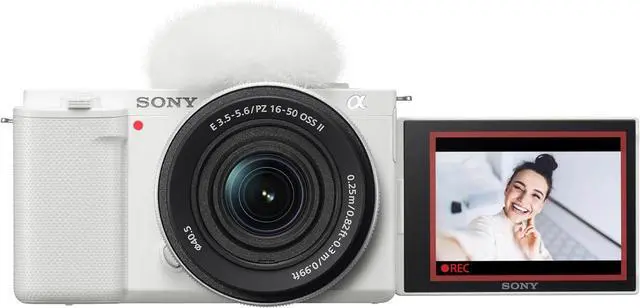 Alt view image 8 of 10 - Sony ZV-E10 Mirrorless Camera with 16-50mm f/3.5-5.6 II Interchangeable Lens