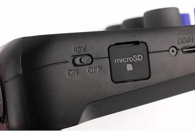 Alt view image 4 of 4 - Zoom PodTrak P4next Podcast Recorder, Battery Powered, 4 Microphone Inputs, 4 Headphone Outputs, AI Noise Reduction, Tone & COMP Effects, Phone Input, Sound Pads, Record to SD, Audio Interface Mode