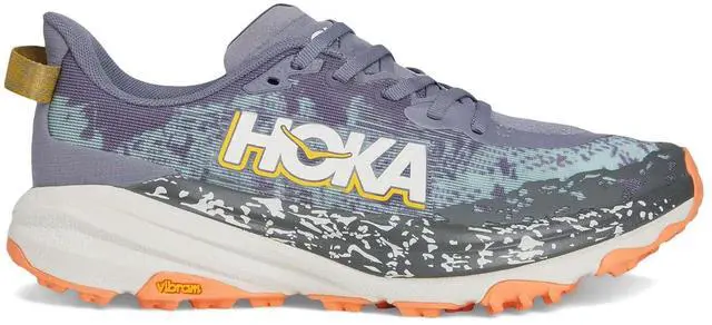 Main image of Hoka Women's Speedgoat 6 Sneaker, Grey Skies/Cosmic Grey, 9
