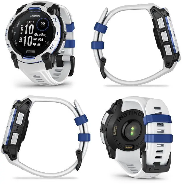 Alt view image 2 of 4 - Garmin Instinct 3, 45mm SOLAR, Whitstone