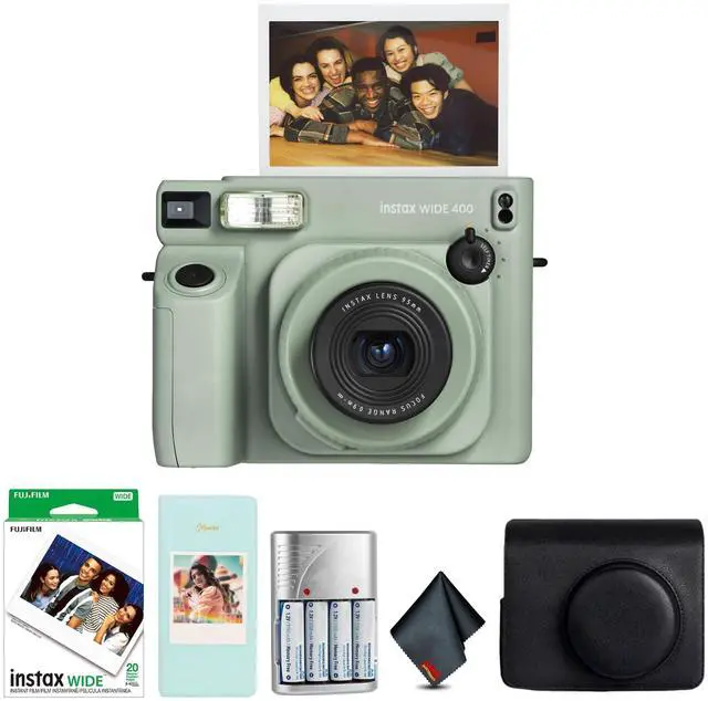Main image of Fujifilm INSTAX Wide 400 Instant Camera - Sage Green, instax Wide Instant Film