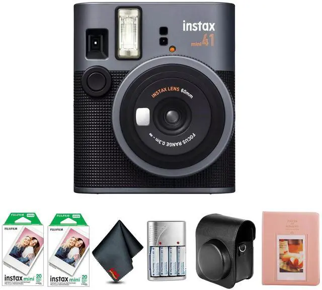 Main image of FUJIFILM INSTAX MINI 41 Instant Film Camera, Pack of 2 INSTAX MINI INSTANT FILM