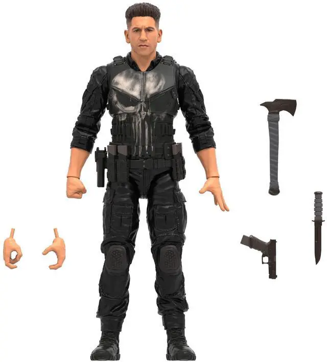 Main image of Marvel Legends Series Daredevil: Born Again Punisher Collectible 6-Inch Action Figure