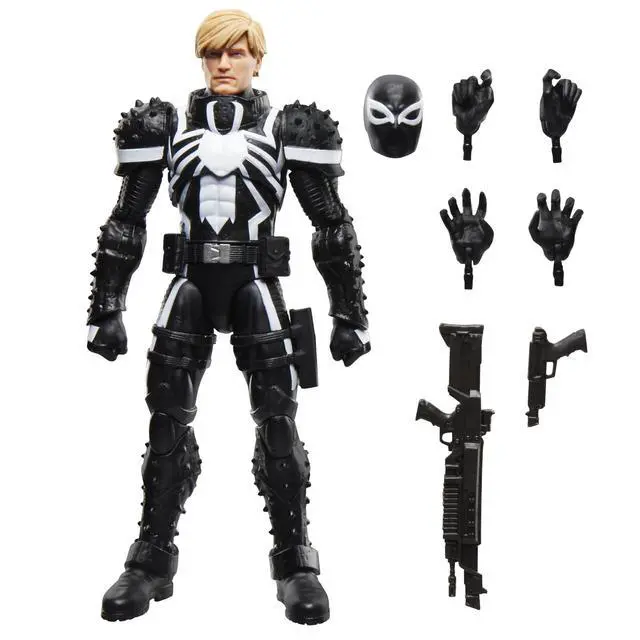 Alt view image 2 of 4 - Marvel Legends Series Agent Venom (Flash Thompson), Retro Comics Collectible 6-Inch Scale Action Figure