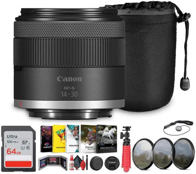 Main image of Canon RF-S 1430mm Power Zoom Lens | APS-C Ultra-Wide, IS, STM Autofocus - Bundle