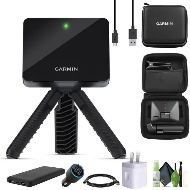 Main image of Garmin Approach R10 Portable Golf Launch Monitor Bundle with Accessories