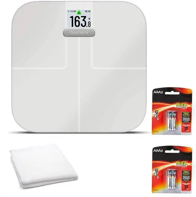 Main image of Garmin Index S2 Smart Scale with Wireless Connectivity-White (Bundle)