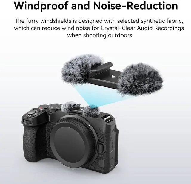 Alt view image 2 of 4 - SmallRig Noise-Reduction Windsheild for Nikon Z 30 - 3859
