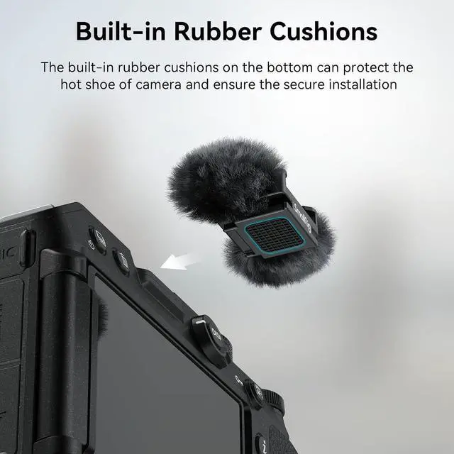 Alt view image 4 of 4 - SmallRig Noise-Reduction Windsheild for Nikon Z 30 - 3859