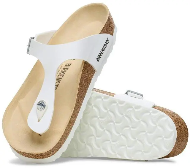 Alt view image 2 of 4 - Birkenstock Women's Gizeh Birko-Flor Flip Flops, Antique Lace, Size 46