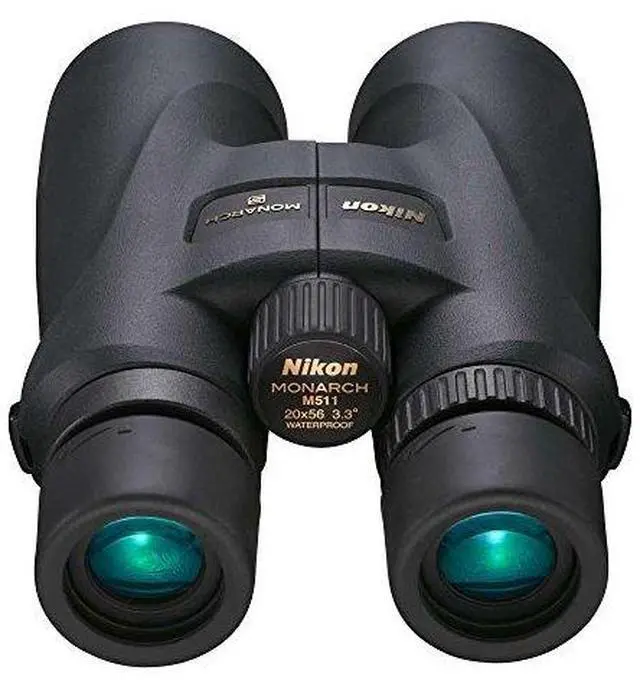 Alt view image 8 of 9 - Nikon 20x56 Monarch 5 Water Proof Roof Prism Binocular with 3.3 Degree Angle of View, Black