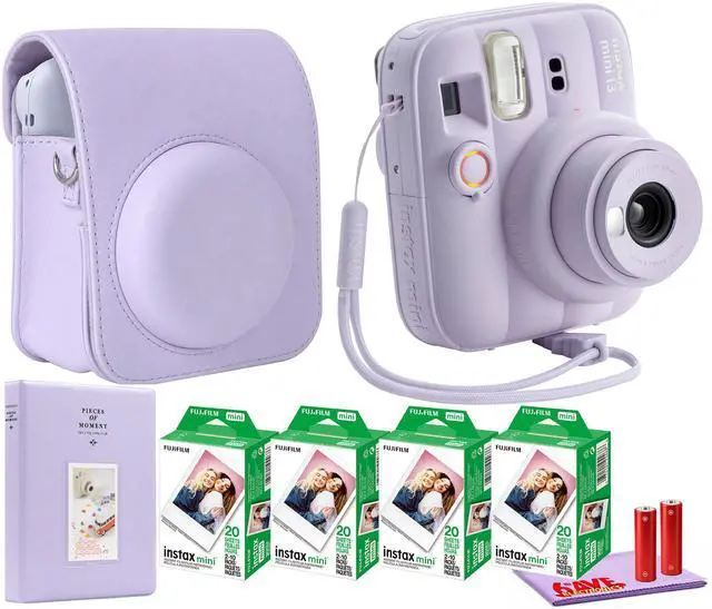Main image of FUJIFILM INSTAX MINI 13 Instant Film Camera (Dreamy Purple) + INSTAX MINI Film + More