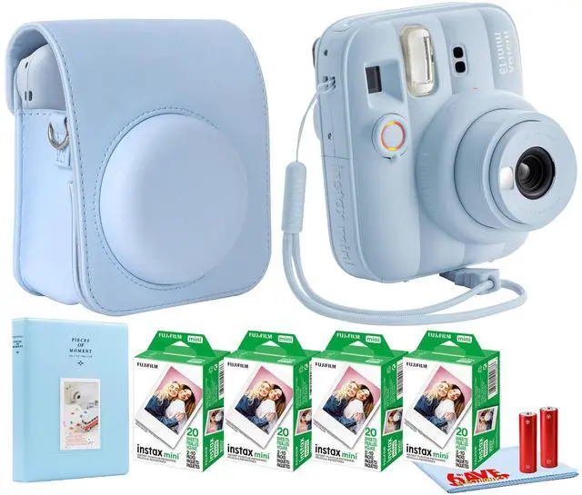 Main image of FUJIFILM INSTAX MINI 13 Instant Film Camera (Frost Blue) + INSTAX MINI Film + More