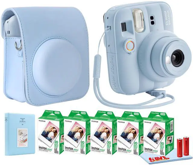 Main image of FUJIFILM INSTAX MINI 13 Instant Film Camera (Frost Blue) + INSTAX MINI Film + More