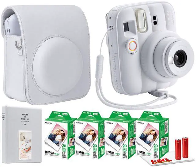 Main image of FUJIFILM INSTAX MINI 13 Instant Film Camera (Clay White) + INSTAX MINI Film + More