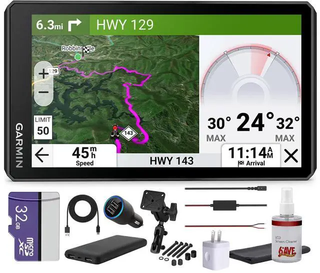 Main image of Garmin zmo XT3 6" Waterproof Motorcycle Navigator Kit