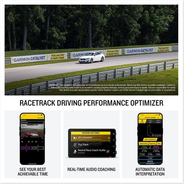 Alt view image 3 of 4 - Garmin Catalyst 2 Driving Performance Optimizer With 1440P HD Camera