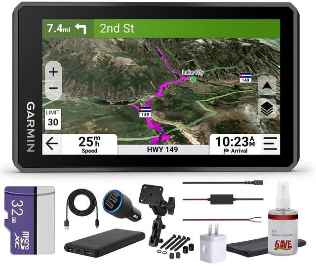 Main image of Garmin zmo XT3 4.7" Waterproof Motorcycle Navigator