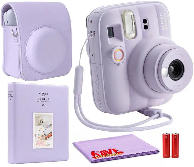 Main image of FUJIFILM INSTAX MINI 13 Instant Film Camera (Dreamy Purple) + Photo Album + More