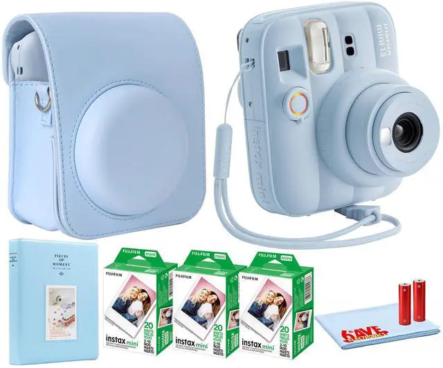 Main image of FUJIFILM INSTAX MINI 13 Instant Film Camera (Frost Blue) + INSTAX MINI Film + More