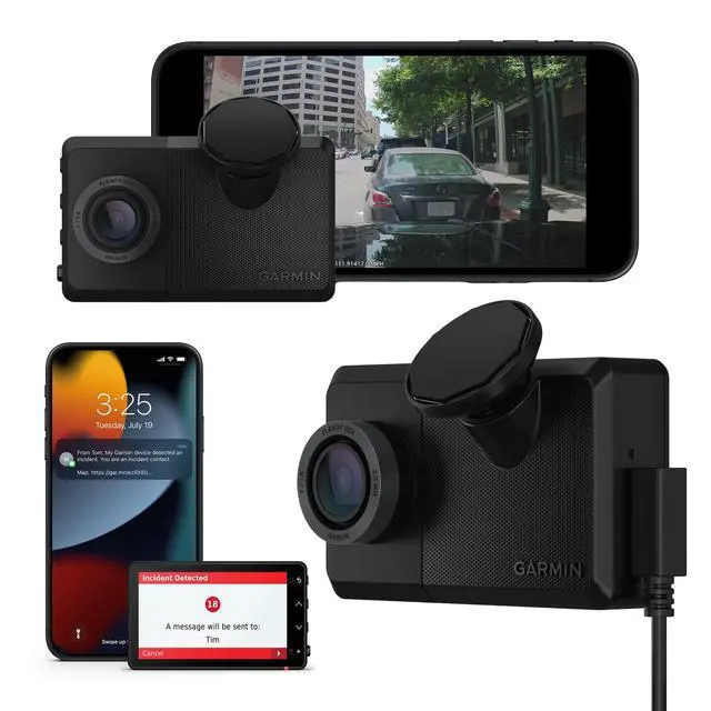 Alt view image 3 of 4 - Garmin Dash Cam Live 1440p GPS LTE Dashcam