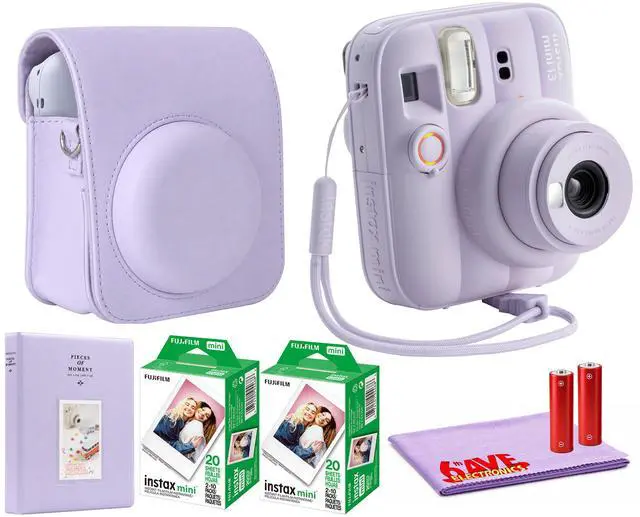 Main image of FUJIFILM INSTAX MINI 13 Instant Film Camera (Dreamy Purple) + INSTAX MINI Film + More