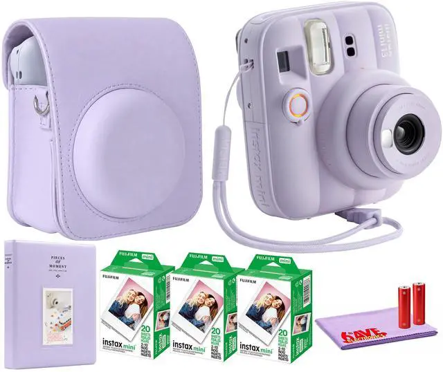 Main image of FUJIFILM INSTAX MINI 13 Instant Film Camera (Dreamy Purple) + INSTAX MINI Film + More