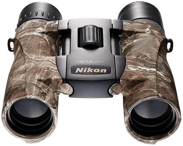 Alt view image 8 of 8 - Nikon ACULON A30 10x25 TrueTimber KANATI Binoculars with Multicoated Lenses and Ergonomic Body Design