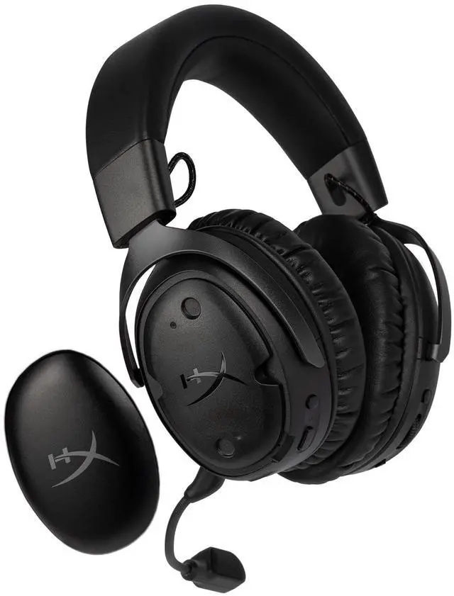 Alt view image 10 of 11 - HyperX Cloud III S Wireless - Gaming Headset (Black)